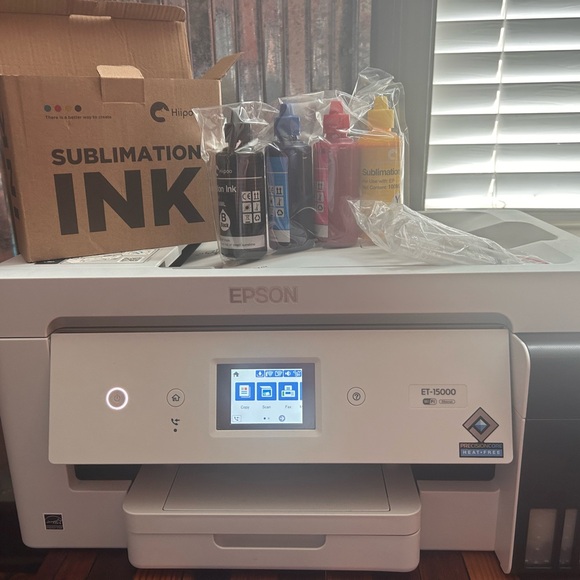 epson Other - Epson ET-15000 Sublimation Printer with Sublimation Ink Set